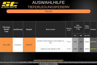ST Tieferlegungsfedern für Mazda 3 BL BM Limousine Skyaktiv-G 100 / 120 30/30mm