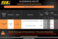 ST Tieferlegungsfedern für Mercedes Benz A-Klasse W177 A160 A180 A200 30/30mm