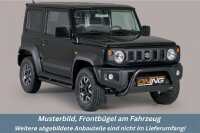 Frontbügel Edelstahl schwarz für Suzuki Jimny GJ HJ ab 2018 63mm mit Gutachten