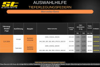 ST Tieferlegungsfedern für Mercedes Benz CLK W209 Cabriolet 30/30mm 1
