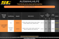 ST Tieferlegungsfedern für Mercedes Benz V-Klasse W447 639/2 639/4 639/5 30/30mm