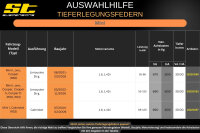 ST Tieferlegungsfedern für Mini one Cooper R50 1.6 1.4Di 30/30mm