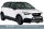 Frontbügel Edelstahl schwarz für Opel Crossland X ab 2017 63mm