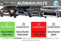 Frontbügel Edelstahl für Dacia Duster II ab 2021 - 63mm mit Gutachten Frontschutzbügel