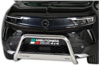 Frontbügel Edelstahl für Opel Mokka 2021- 63mm Frontschutzbügel