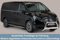 Frontbügel Edelstahl für Mercedes V Klasse W447 Bj. 2020- Ø63mm mit EG-Genehmigung