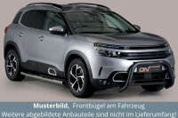 Frontbügel Edelstahl schwarz für Citroen C5...