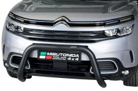 Frontbügel Edelstahl schwarz für Citroen C5...