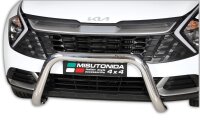 Frontbügel Edelstahl für Kia Sportage NQ5 2022- 76mm Frontschutzbügel Gutachten