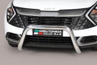 Frontbügel Edelstahl für Kia Sportage NQ5 2022- 76mm Frontschutzbügel Gutachten