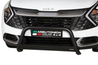 Frontbügel Edelstahl schwarz für Kia Sportage NQ5 2022- 63mm mit Gutachten