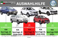 Frontbügel Edelstahl schwarz für Kia Sportage NQ5 2022- 63mm mit Gutachten