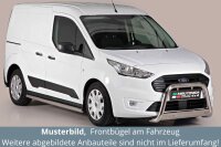 Frontbügel Edelstahl für Ford Transit Tourneo Connect 2018- 63mm Frontschutzbügel
