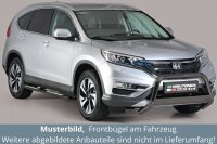 Frontbügel Edelstahl schwarz für Honda CR-V 2016 - 2018 63mm
