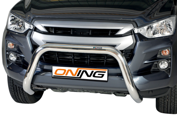 Frontbügel Edelstahl für Isuzu D-Max 2020- 76mm Frontschutzbügel