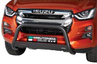 Frontbügel Edelstahl schwarz für Isuzu D-Max...