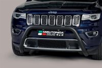 Frontbügel Edelstahl schwarz für Jeep Grand Cherokee WK2 Bj.2014- Ø76mm