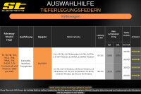 ST Tieferlegungsfedern für VW T5 T6 Multivan 2.0 BiTDI 2.0 BiTDI 4motion 30/30mm
