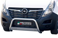 Frontbügel Edelstahl für Opel MOVANO 2020 - 63mm mit Gutachten Frontschutzbügel