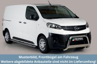 Frontbügel Edelstahl für Opel Vivaro 2019 - 63mm Frontschutzbügel