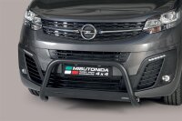63mm schwarzer Edelstahl Frontbügel Toyota Hilux 2019 bis 2020