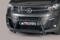 Frontbügel Edelstahl schwarz für Opel Vivaro...