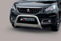 Frontbügel Edelstahl für Peugeot 2008 2016-2019 63mm Frontschutzbügel