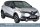 Frontbügel Edelstahl schwarz für Renault Captur 2018 - 63mm