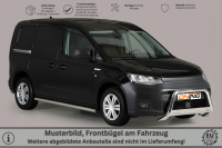 Frontbügel Edelstahl für VW Caddy 5 Typ SB ab 2021- 63mm Frontschutzbügel
