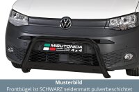 Frontbügel Edelstahl schwarz für VW Caddy 5 Typ...