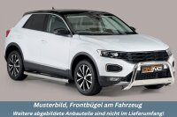 Frontbügel Edelstahl für VW T-ROC ab 2017 - 63mm Frontschutzbügel