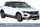 Frontbügel Edelstahl schwarz für VW T-ROC 2017 - 63mm Frontschutzbügel