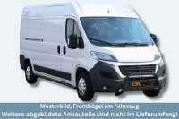 Edelstahl Frontbügel SCHWARZ für FIAT DUCATO Maxi & Camper ab 2014 Frontschutzbügel
