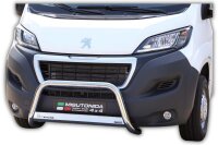 Frontbügel Edelstahl für Peugeot Boxer Maxi & Camper 2014 - 63mm Frontschutzbügel