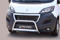 Frontbügel Edelstahl für Peugeot Boxer Maxi & Camper 2014 - 63mm Frontschutzbügel