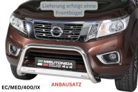 Anbausatz für Frontbügel für Nissan NP300 Navara D231 ab Bj. 2016- Ø63mm