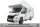 Frontschutzbügel SCHWARZ mit Blech für Fiat Ducato Camper (2006 - 2024)