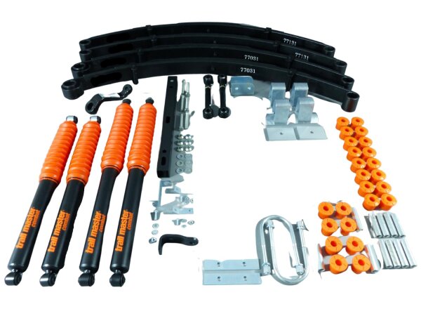 Trailmaster Fahrwerk Höherlegung für Jeep Wrangler YJ +100mm Combat