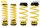 ST Gewindefedern für AUDI TT RS 8J 8J1 ohne magnetic Coupe Quattro