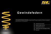 ST Gewindefedern für VW Golf VIII GTE VA 30-45 HA 30-45