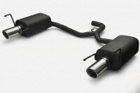 Ulter Sportauspuff Duplex für ALFA ROMEO 159 1,9 JTDM 88/110kW Ø90