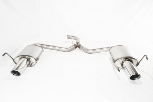 Ulter Sportauspuff Duplex für ALFA ROMEO 159 1,9 JTDM 88/110kW Ø90 Edelstahl