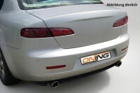 Ulter Sportauspuff Duplex für ALFA ROMEO 159 1,9 JTDM 88/110kW Ø90 Edelstahl