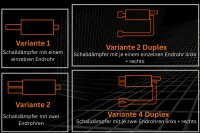 Ulter Sportauspuff Duplex für ALFA ROMEO Giulia 2.0T 147kW Ø80 Edelstahl