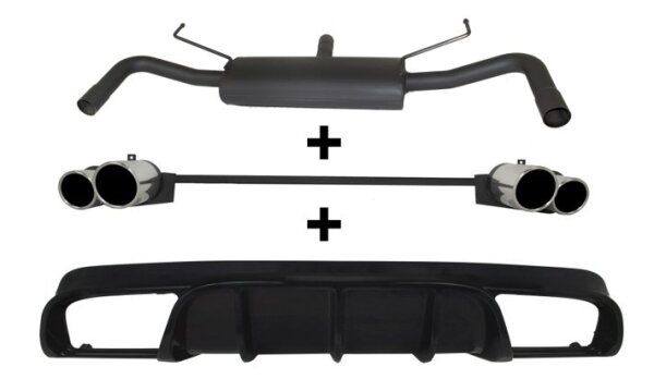 Ulter Sportauspuff Duplex für ALFA ROMEO Giulietta 1.75TBi