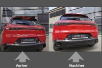 Ulter Sportauspuff Duplex für ALFA ROMEO Tonale 1,5 (2022- ) Ø100 Edelstahl