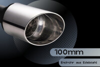 Ulter Sportauspuff Duplex für ALFA ROMEO Tonale 1,5 (2022- ) Ø100 Edelstahl