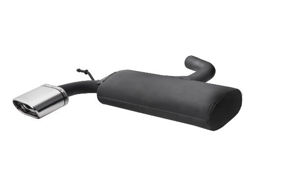 Ulter Sportauspuff für AUDI A3 typ 8P 3-Türer 1,6 TDi 66/77kW Oval 145x75