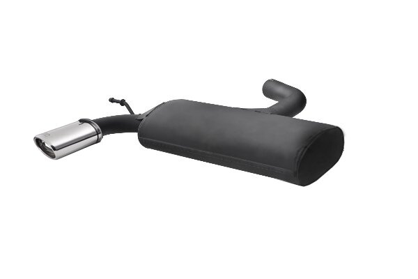 Ulter Sportauspuff für AUDI A3 typ 8P 3-Türer 1,6 TDi 66/77kW Oval 120x80