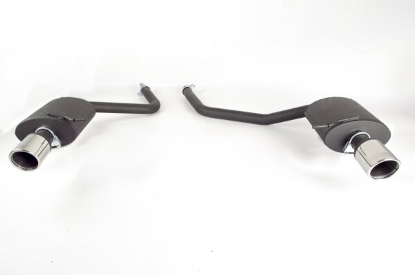 Ulter Sportauspuff Duplex für AUDI A4 typ B7 Frontantrieb AVANT 1,8T 120kW Ø90